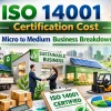 ISO 14001 Certification Cost – Micro to Medium Business Breakdown