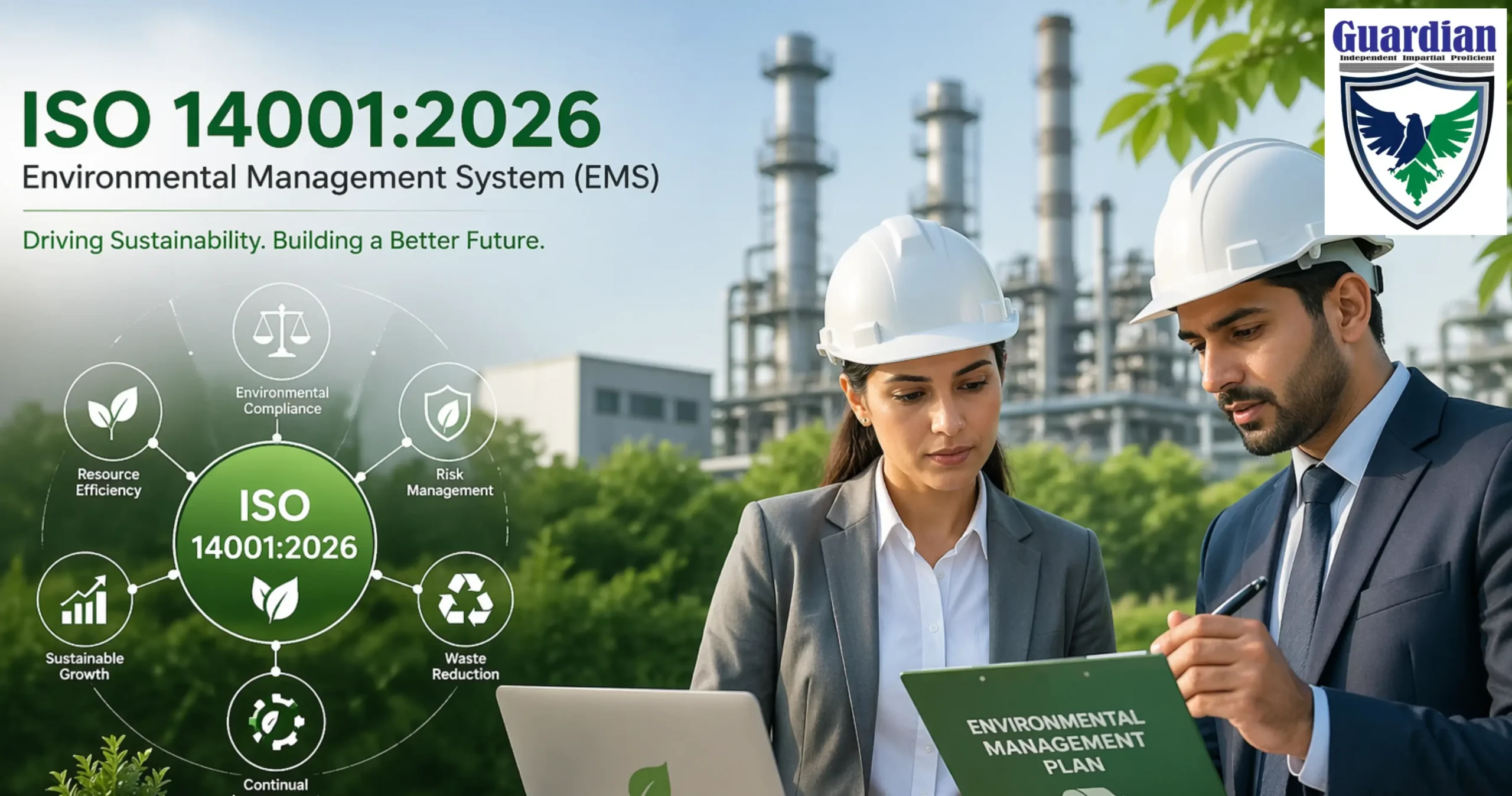 ISO 14001:2026 EMS industrial site engineers