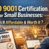 ISO 9001 certification for small businesses
