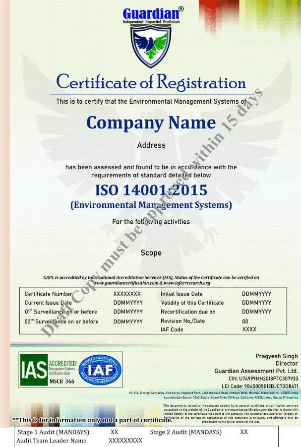 Iso 14001 2026 certification pdf free download