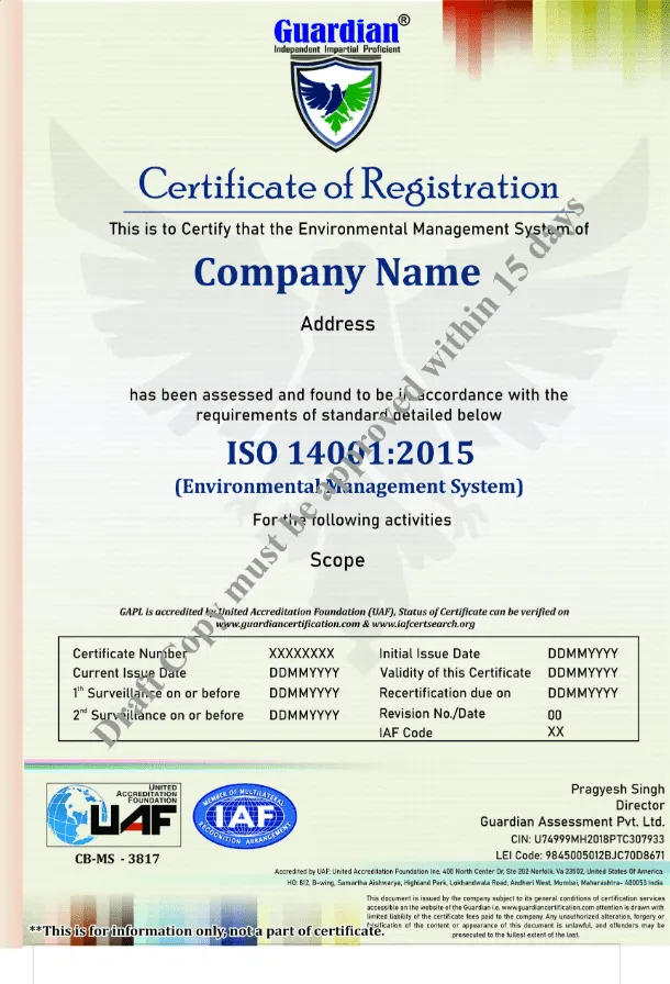 Iso 14001 2026 certification pdf free download
