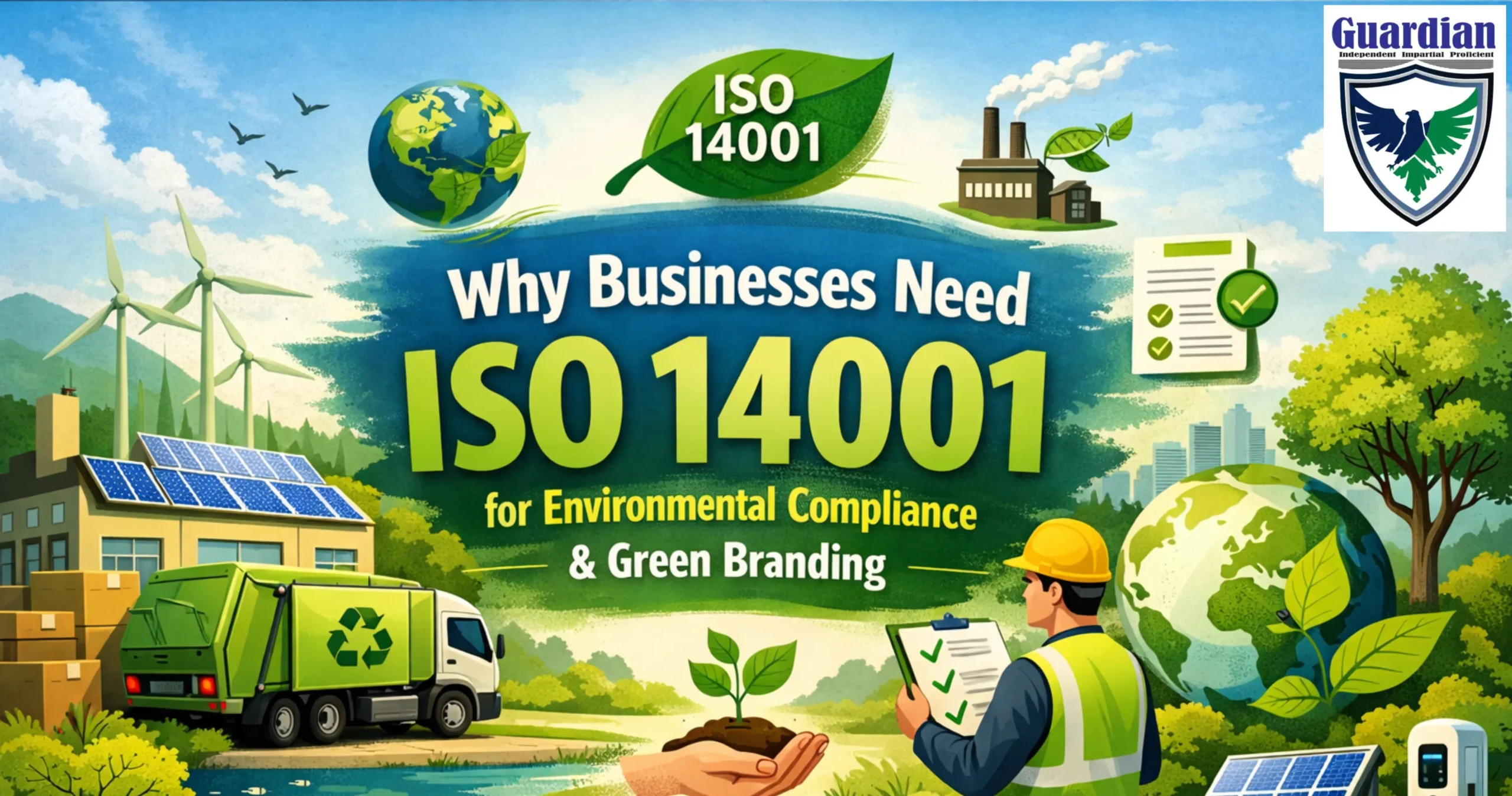 Why Businesses Need ISO 14001 for Environmental Compliance & Green Branding